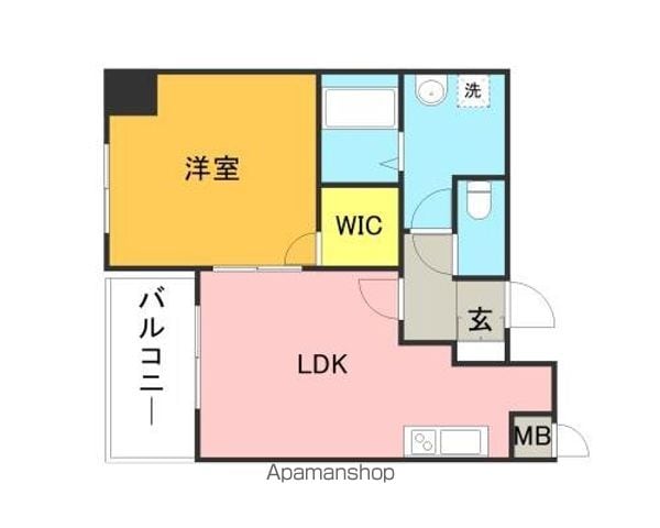 ラフィーネ博多駅前の間取り