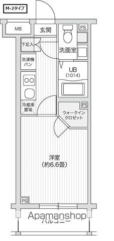 レジディア笹塚IIの間取り写真