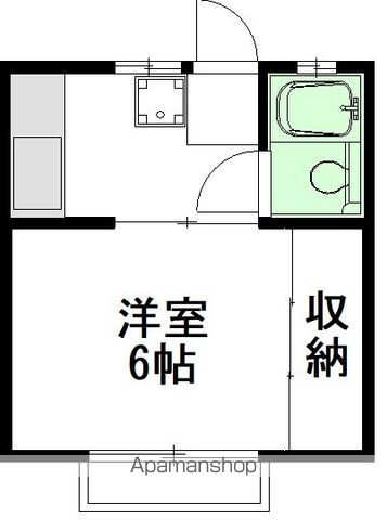 グリーンタウン緑町Aの間取り写真