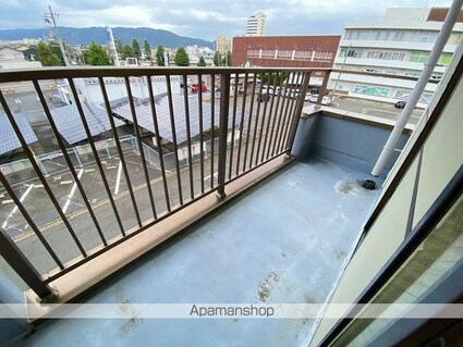 ウエストコーポラス[1DK/31.2m2]のバルコニー