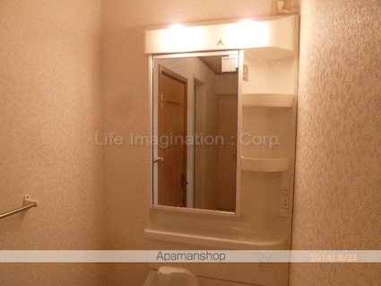 ラルジュ[2LDK/58.53m2]の洗面所