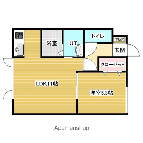プログレスコートの間取り写真