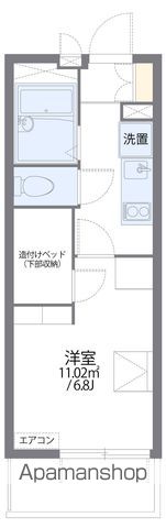 レオパレス東淡路の間取り