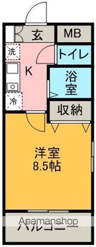 サンプラスIIIの間取り写真