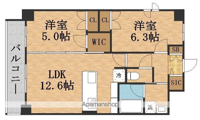 GRANDLESSE今里の間取り写真