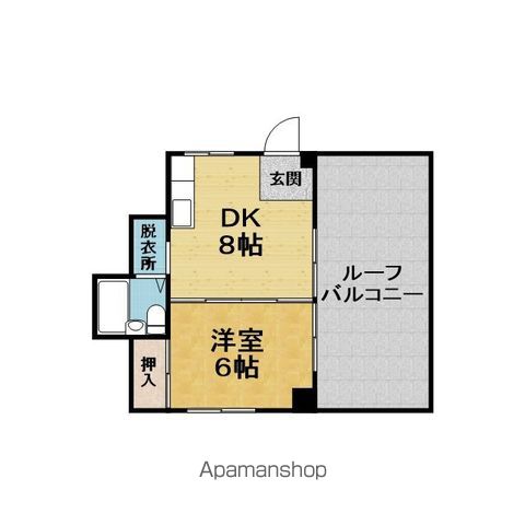 シャトー柴原の間取り写真