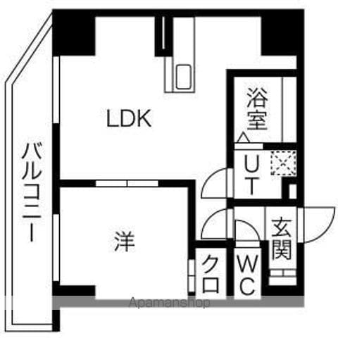 FERIO新札幌の間取り写真