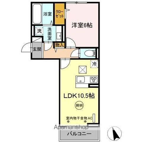 DーROOMNEXT小郡の間取り写真