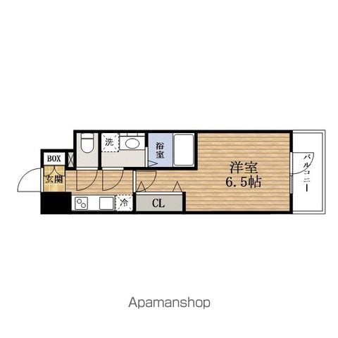 ESLEAD RESIDENCE大阪難波の間取り写真