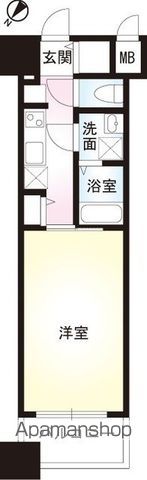 アヴァンティーク銀座2丁目の間取り写真