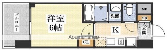 エステムコート新大阪XIIIニスタの間取り写真