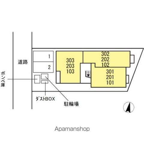 ＧＲＡＮＤＥ　ＭＡＩＳＯＮ　ＩＭＰＥＴＵＳ（インパタス） 202 ｜ 岐阜県岐阜市元町５丁目23（賃貸アパート1R・2階・37.78㎡） その17