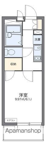 レオパレス元住吉桜下の間取り写真