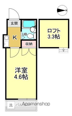 ソリテア綱島の間取り