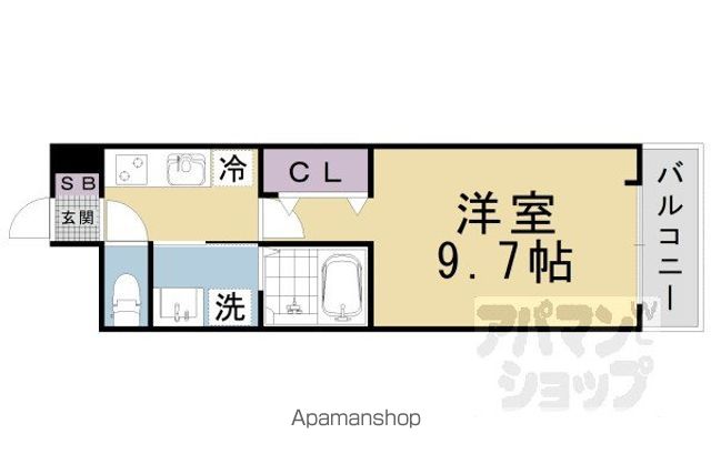 アロッジオ瀬田の間取り写真