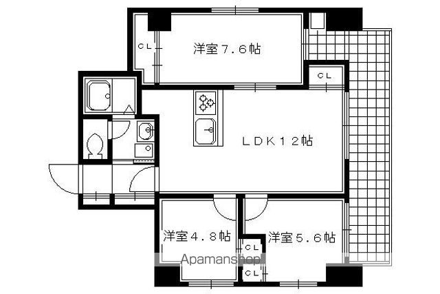 シルエラ御所南の間取り写真