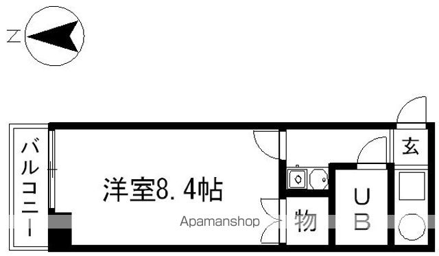 ニッシンハイツ千代田の間取り写真