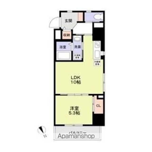 Ｆｅｌｉｃｅ　Ｐｒｅｎｄｒｅ[1LDK/40.02m2]の間取図