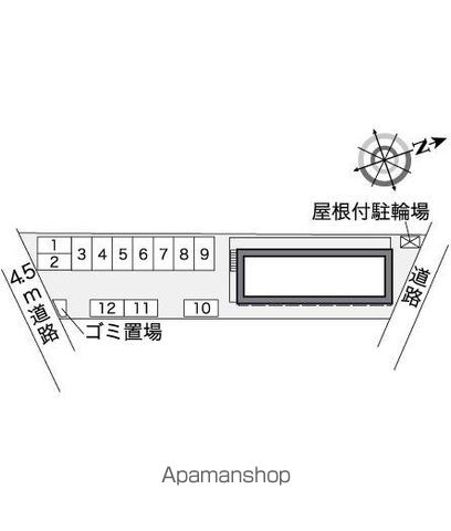 レオパレスアドミレイション 201 ｜ 岐阜県岐阜市下鵜飼１丁目1671-27（賃貸アパート1K・2階・23.18㎡） その15