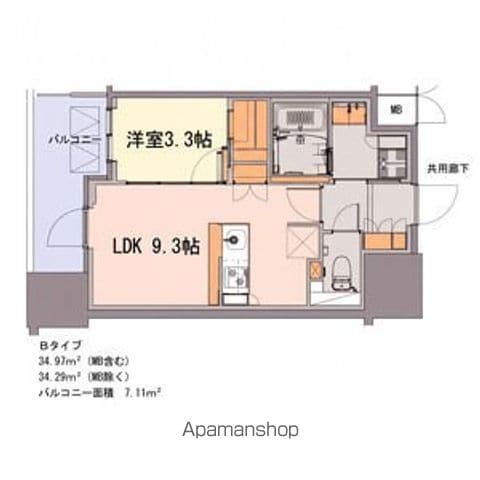 SーRESIDENCE千種BELVIA TOWER(べルヴィアタの間取り写真