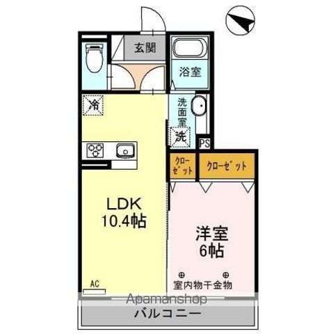 メゾン アイリスの間取り写真