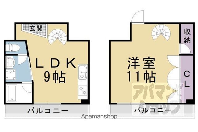 KーFLATの間取り写真