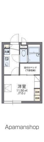 レオパレス大倉山メルベーユⅠ 102 ｜ 神奈川県横浜市港北区大倉山７丁目37-12（賃貸アパート1K・1階・19.87㎡） その2