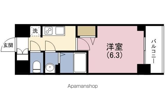 プレサンス堺筋本町ディスティニーの間取り写真