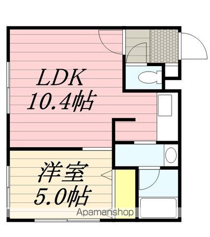 ポーザ福住の間取り写真