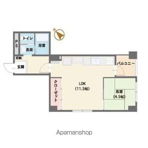 びらしんびの間取り写真