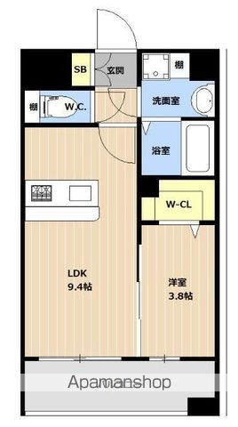 ＫＬ天神南の間取り