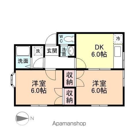セルーラ高屋敷の間取り写真