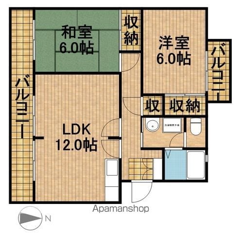 パークアベニューの間取り写真