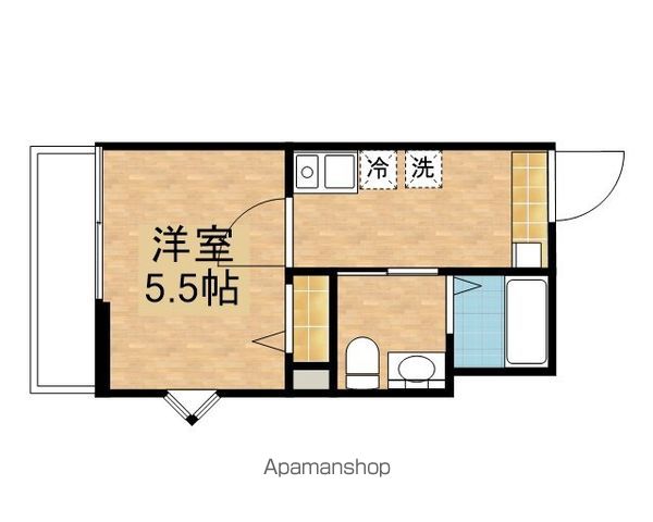MELDIA清新4丁目の間取り写真