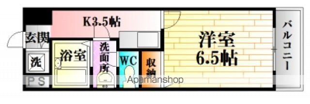 スターライツ北斗の間取り写真