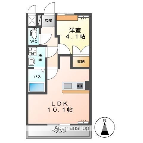 トゥインクルⅡの間取り