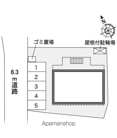 レオパレスサンシティー 202 ｜ 千葉県鎌ケ谷市道野辺1051-11（賃貸アパート1K・2階・22.35㎡） その22