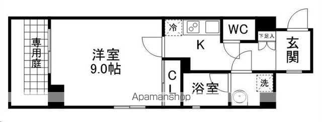 しゃとれ新寺の間取り写真