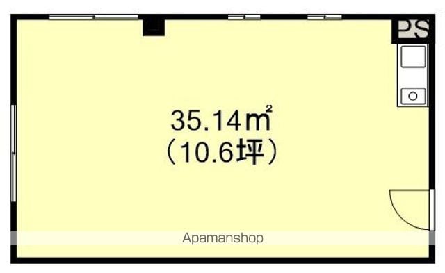 サンブレストビル[事務所/35.14m2]の間取図