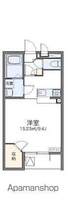 レオネクストル　コフレ[1K/30.49m2]の間取図