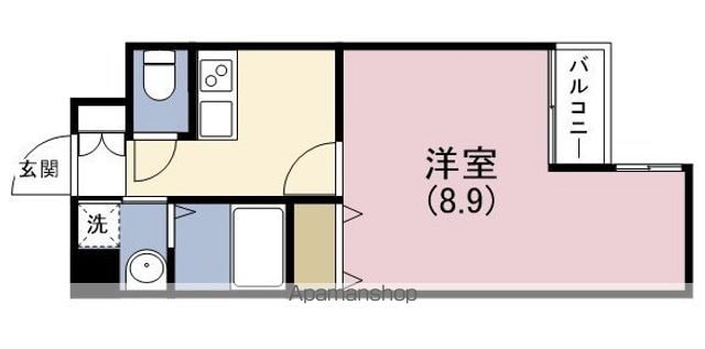 クレアート大手前グランアクシアの間取り写真
