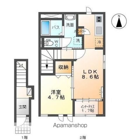 カンパニュラの間取り写真