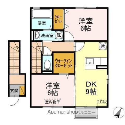 サンモールの間取り写真