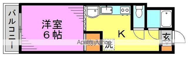 グリーンヴィラの間取り写真