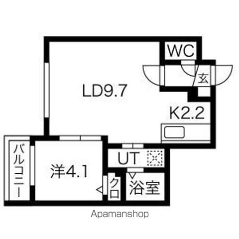 サンステージ豊平3-3の間取り写真