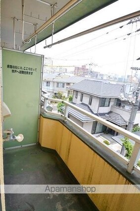 岡山県岡山市北区新屋敷町３丁目[1K/28m2]のバルコニー
