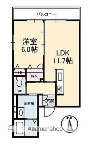 ベレオ西川の間取り写真