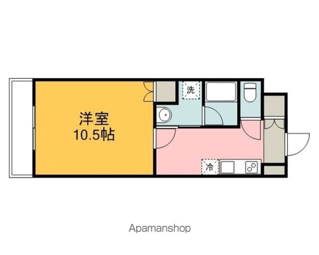 ＦＬＡＲＥ城北[1K/31.7m2]の内装