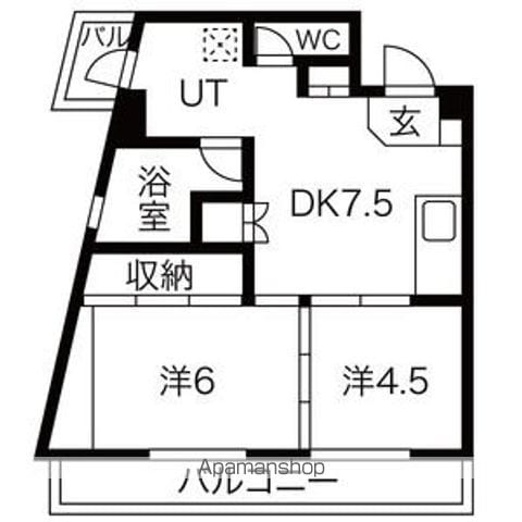 OMレジデンス塩釜駅前の間取り写真