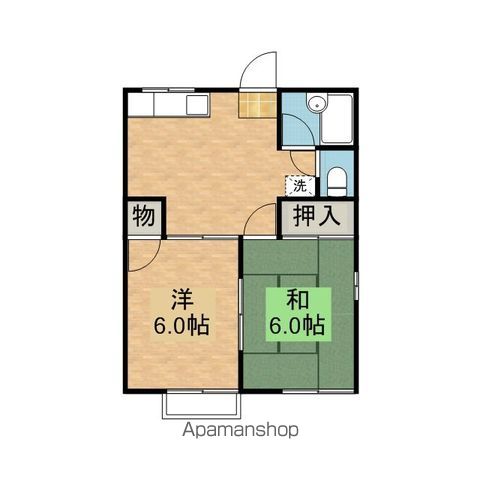 グランデュール鉢形台の間取り写真